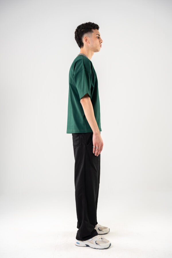Black wideleg sweetpants - Image 4